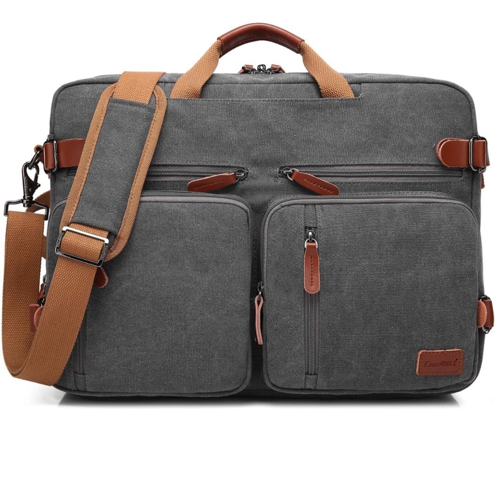 COOLBELL Convertible Laptop Bag Travel Backpack